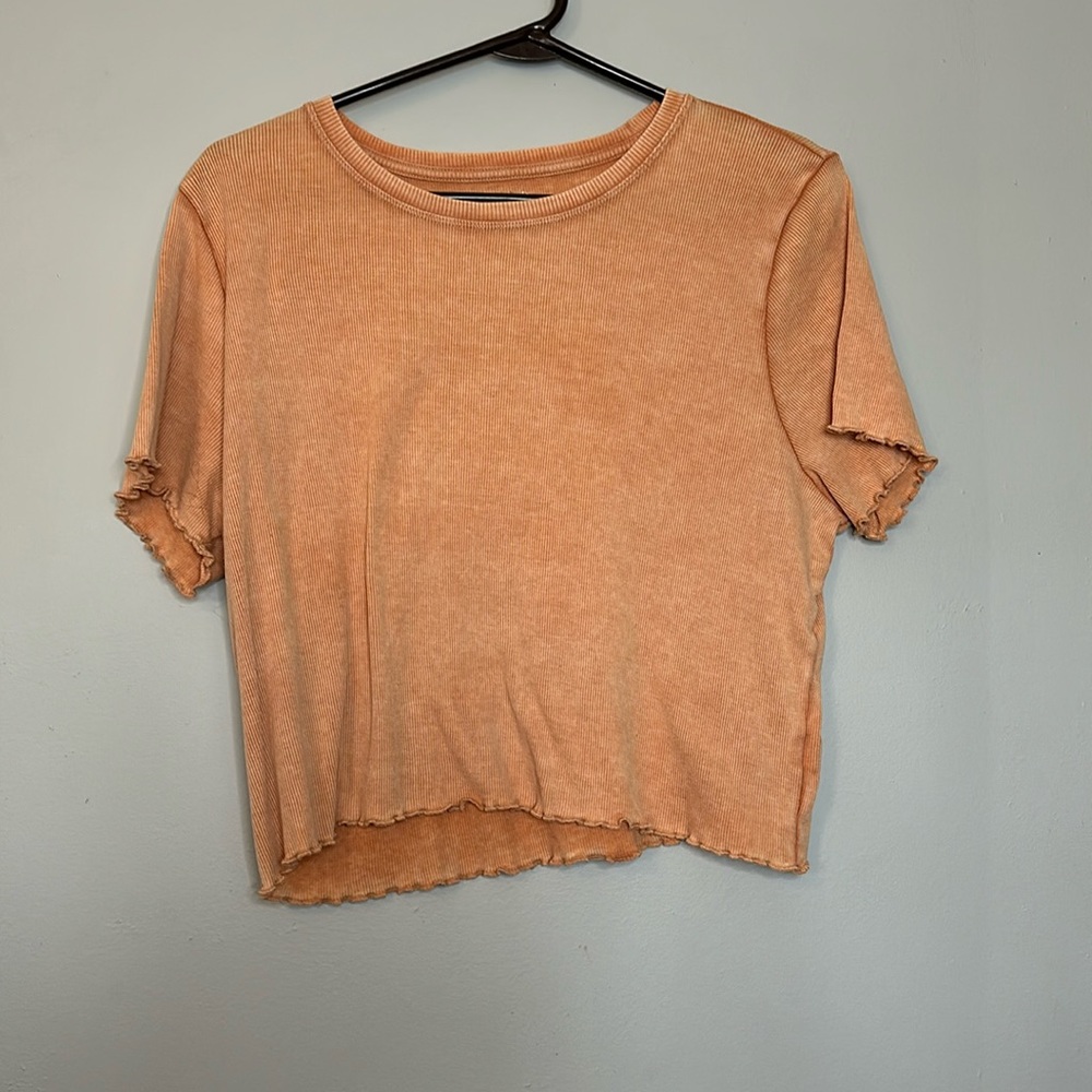 Orange Crop top